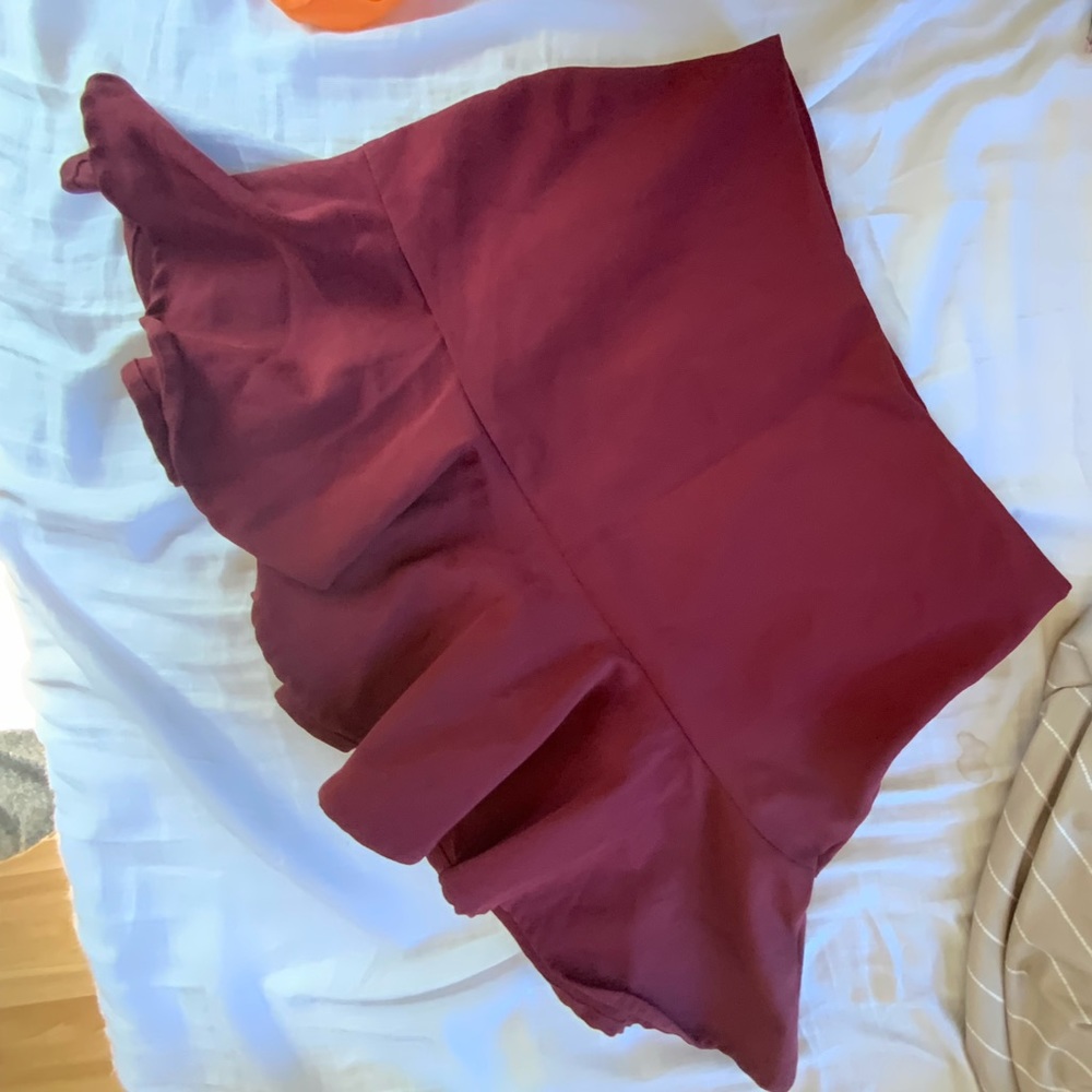 Ruffled mini skirt from forever 21 size M